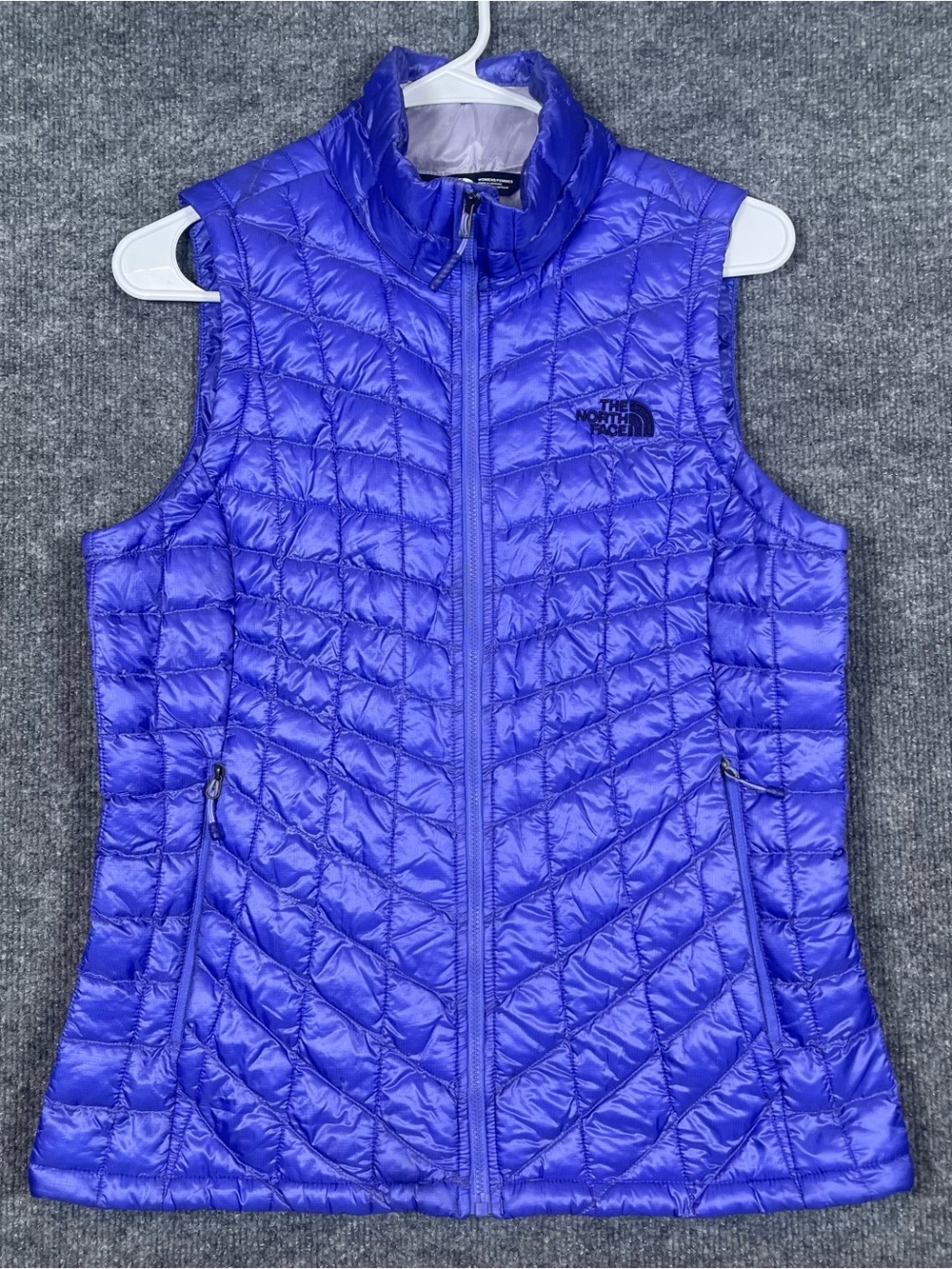 The North Face Purple Thermoball Water Repellent Quilted Puffer Vest Women Small